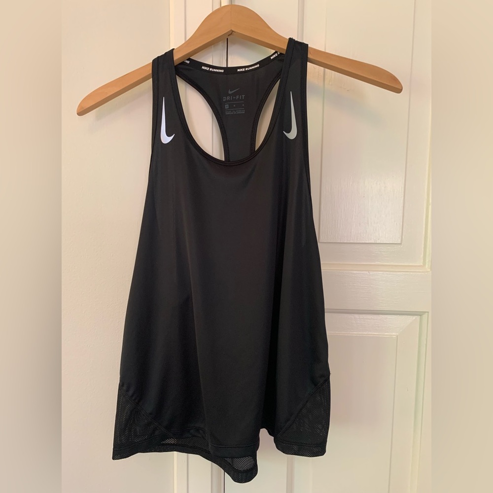 Nike Womens Miler Racerback Sleeveless Tank Top (Size Medium)